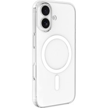 Paladyum Case iPhone 16 Plus Uyumlu Animasyonlu Ic Çipli Sararmaz Şeffaf Orjin Kapak