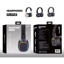 Venandin Major Iv Bluetooth Headphones Bt On-Ear Siyah Kulaklık Kablosuz Kulaklık