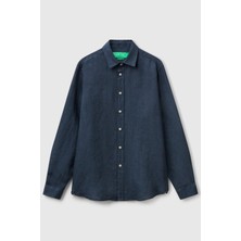 United Colors Of Benetton Mix Erkek Bnt-M Keten Gömlek Model Kodu: ( 5BKU5QJG8904)