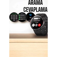 Akıllı Saat Yeni Nesil Bluetooth Bağlantılı Uyku ve Sağlık Takibi Nfc ve Gps - Bamido