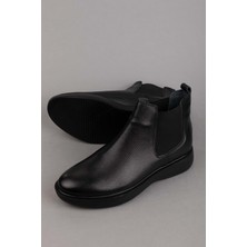 Gondol Erkek Hakiki Deri Günlük Bot SRC.704 - Siyah - 41 Siyah