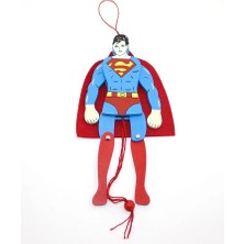 Alvo Store Buğz Ahşap Sallanan Süperman Figürü