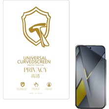 Microcase Xiaomi Poco F8 Pro ile Uyumlu Privacy Gizlilik Filtreli Hayalet Nano Ekran KORUYUCU-EKM110