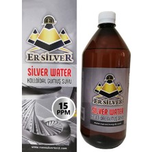 Nanosilver Kolloidal Gümüş Suyu 15 Ppm 1000 ml