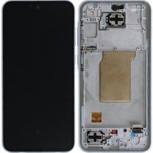 OEM Samsung A366 A36 LCD Ekran Kasalı Org. Kvk Servis Ürünüdür - Violet Mavi