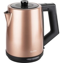 Allians Paslanmaz Çelik Rose Gold Su Isıtıcı 2l, Şık ve Dayanıklı Tasarım