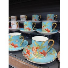 Akdeniz Home King Emilia 6 Kişilik Kahve Fincan Takımı - YNS-005