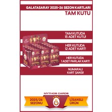 Mythos Cards Galatasaray 2025-26 Sezon Kartları - Tam Kutu