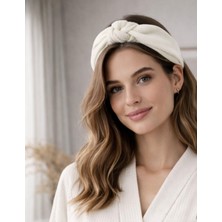 Organickid Aurora Kadın Beyaz Saç Bandı