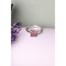 By Barun Ayarlanabilir Yüzük Gümüş Sultanit 925 Ayar Gümüş Yüzük