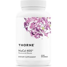 Thorne Niacel 400 - Nad - Nicotinamide Riboside Support Healthy Aging Cellular Energy 60 Caps