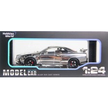 Alvo Store Buğz 1/24 R34 Shinny Colors Model Araba
