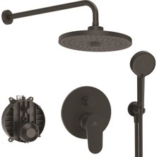 Ideal Standard BD828XG Cerafine O Ankastre Banyo Duş Sistemi Seti, Mat Siyah