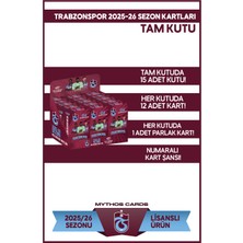 Mythos Cards Trabzonspor 2025-26 Sezon Kartları - Tam Kutu