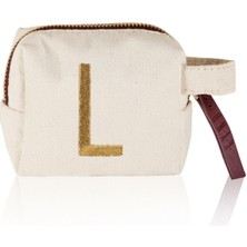 The Mia Harf Nakışlı Çanta L 14X12 cm