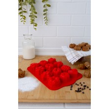 PremiumPort 12'li Renkli Kek Kalıbı Seti, Pratik ve Şık Mutfak Gereci