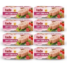 Tada Light/hafif Ton Balığı 80 Gram 24 Lü Paket - Doğal Lezzet