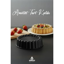PremiumPort 26 cm Ametist Döküm Tart Kalıbı, Şık ve Dayanıklı Mutfak Gereci