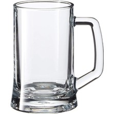 PremiumPort 2'li Kulplu Bira Bardağı, 380 Cc, Şık ve Dayanıklı Tasarım