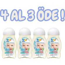 Uni Baby Saç ve Vücut Şampuanı 200 ml – 4 Al 3 Öde – Hassas Ciltler Için – Göz Yakmayan Formül