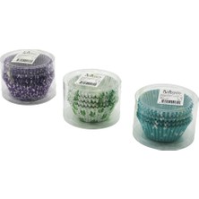 Calperia 1200 Adet Yuvarlak - Ince Muffin Kağıt Kek Kapsülü Ağız Çap: 5.7cm - Derinlik: 2.5cm (5047)