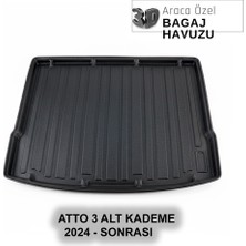 Elorcar Byd Atto 3 Alt Kademe  2024-  Sonrası 3D Bagaj Havuzu