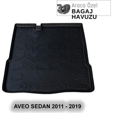 Elorcar Chevrolet Aveo Sedan 2011 - 2019 3D Bagaj Havuzu