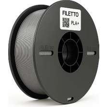 Filetto Pla  3D Filament  1.75 mm 1 kg Gümüş Gri