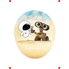 Calperia Bilek Destekli Çizgi Film Temalı Mouse Pad