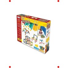 Calperia 200 Parça Esnek Yapı Çubukları Seti - 3+ Yaş