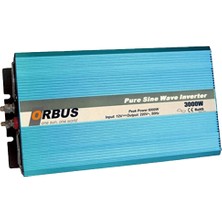 Orbus 12V 3000W Tam Sinüs Inverter