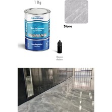 Demarin Solventsiz - Kokusuz Sıvı Mermer, Liquid Marble (Tezgah, Zemin Boyası)