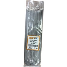 İzipec 4.8 x 380MM Gri Kablo Bağı Cırt Kelepçe 100 Adet Fiyatı (BX14 112)