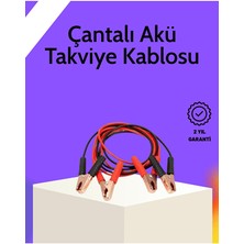 Akü Takviye Kablosu 1200A Izoleli Büyük Maşalı 2m Dayanıklı - EMTHBA5539-6348