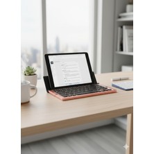 Zilvana Brivona Katlanabilir Bluetooth Klavye Telefon/tablet Standlı Taşınabilir