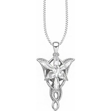 Brezza Lusso Jewelry 925 Ayar Gümüş Akşam Yıldızı Evenstar- Arwen Kolye