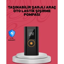 Marsilyan Çok Amaçlı Dijital Lastik Pompası Araç Bisiklet Top Uyumlu