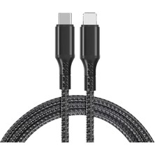 K-yonlineticaret Ally 1mt 27W Type-C To iPhone Lightning Süper Hızlı Data ve Şarj Kablosu Akım V - KY002K-6RRZL