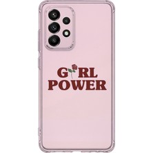 Lelia Samsung Galaxy A52 Uyumlu Baskılı Şeffaf Telefon Kılıfı | Koleksiyon: Queenmode Femme