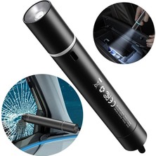 K-yonlineticaret Baseus Savior Araç Pencere Camı Kırıcı ve Şarjlı Fener/emergency LIGHT-(5775) - KY002K-6RR5D