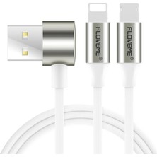 K-yonlineticaret Floveme 2 In1 Iphone 14-13-1211 ve Micro USB Şarj KABLOSU-(5775) - KY002K-6RPLM7