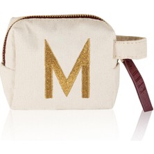 The Mia Harf Nakışlı Çanta M 14X12 cm