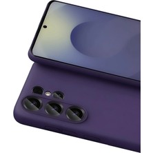 Buğz Samsung Galaxy S26 Ultra First Silikon - Mürdüm