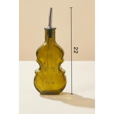 Glamis Selen Concept Keman Model El Yapımı Cam Yağdanlık 3'lü Set