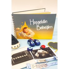 Yunus Copy A5 Yatay Hoş Geldin Bebeğim Mavi