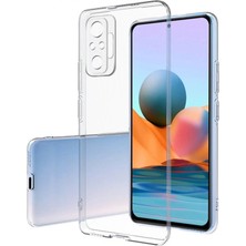 Buğz Xiaomi Redmi Note 10 Pro Kılıf Lüx Şeffaf Silikon