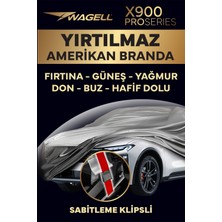 Budge  Peugeot 407 Coupe - X900PRO Fırtına / Güneş  Araba Brandası - Oto Çadır Örtü
