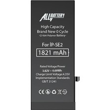 Marsilyan iPhone Se 2020 1821 Mah Yüksek Kapasiteli Pil BATARYA-(5775)