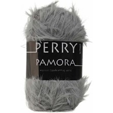 Ritzz Perry Pamora Uzun Tüylü Gri