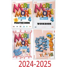 Kurmay Yayınları Kurmay Elt More And More 4.sınıf Practice Book+Work Book +Craft BOOK+READERS2024-2025